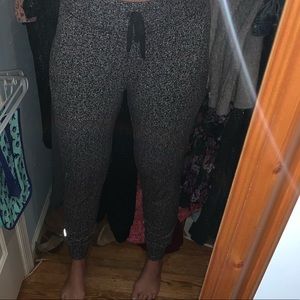 Lululemon Black & White Joggers